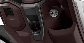 2L GLOVE BOX & RACK FOR STORAGE