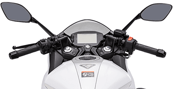 CLIP-ON HANDLE BARS (FOR GIXXER SF 250)